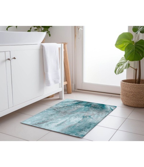Chantille ACN505 Teal 1'8" x 2'6" Rug