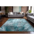 Chantille ACN505 Teal 3' x 5' Rug