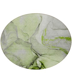 Addison Chantille ACN506 Green 8 ft. x 8 ft. Round Rug