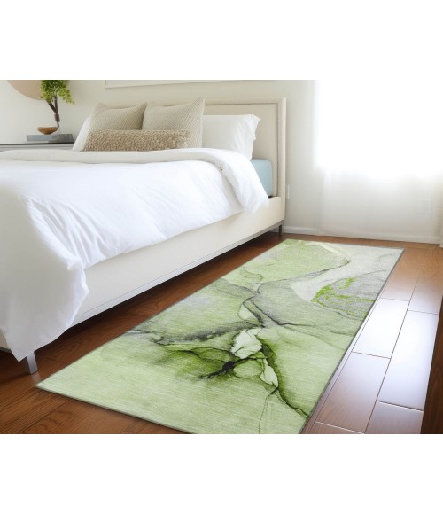 Chantille ACN506 Green 2'3" x 7'6" Rug
