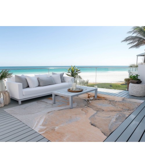 Chantille ACN506 Orange 9' x 12' Rug