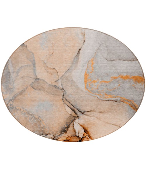 Chantille ACN506 Orange 8' x 8' Rug