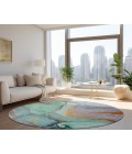 Chantille ACN506 Teal 8' x 8' Rug