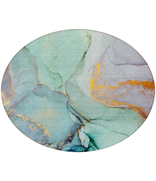 Chantille ACN506 Teal 8' x 8' Rug