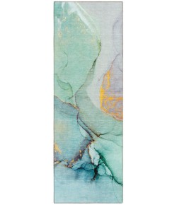 Addison Chantille ACN506 Teal 2 ft. 3 in. x 7 ft. 6 in. Runner Rug