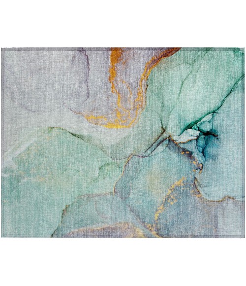 Chantille ACN506 Teal 1'8" x 2'6" Rug