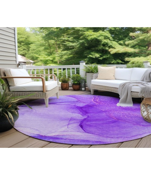 Chantille ACN507 Purple 8' x 8' Rug