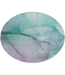 Addison Chantille ACN508 Aloe 8 ft. x 8 ft. Round Rug