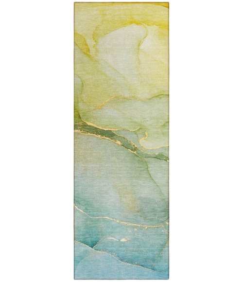 Chantille ACN508 Green 2'3" x 7'6" Rug