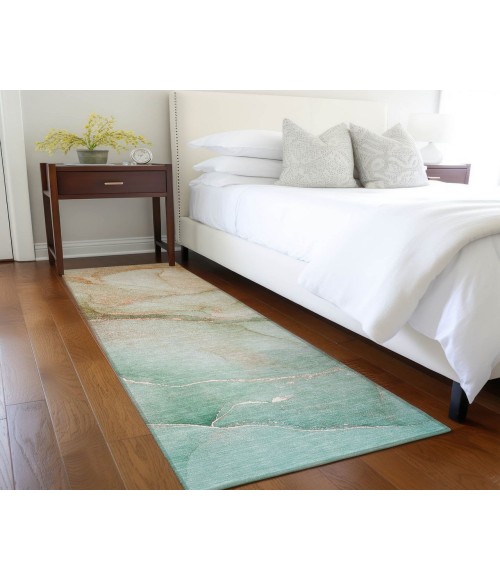 Chantille ACN508 Teal 2'3" x 7'6" Rug