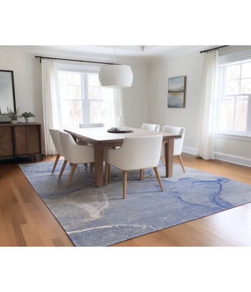 Chantille ACN510 Blue 10' x 14' Rug