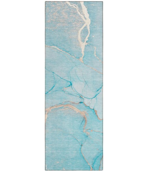 Chantille ACN510 Teal 2'3" x 7'6" Rug