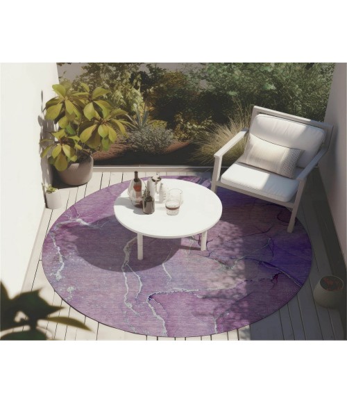 Chantille ACN511 Purple 8' x 8' Rug