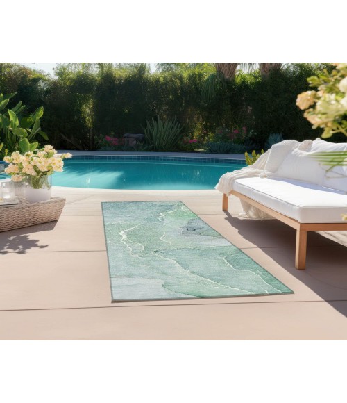 Chantille ACN511 Teal 2'3" x 7'6" Rug