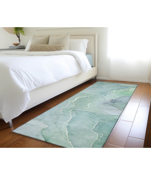 Chantille ACN511 Teal 2'3" x 7'6" Rug