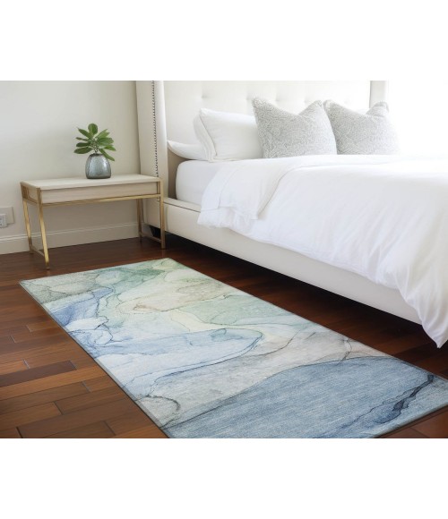 Chantille ACN512 Blue 2'3" x 7'6" Rug