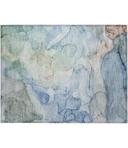 Addison Chantille ACN512 Blue 1 ft. 8 in. x 2 ft. 6 in. Rectangle Rug