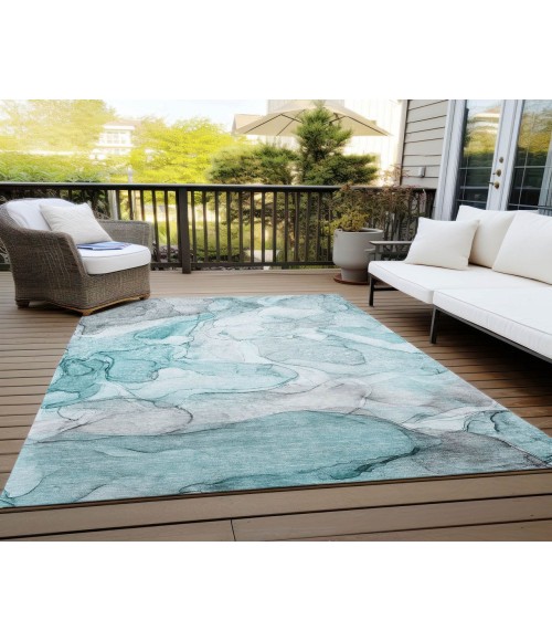 Chantille ACN512 Teal 8' x 10' Rug