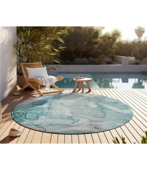 Chantille ACN512 Teal 8' x 8' Rug