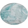 Addison Chantille ACN512 Teal 8 ft. x 8 ft. Round Rug