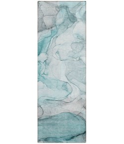 Addison Chantille ACN512 Teal 2 ft. 3 in. x 7 ft. 6 in. Runner Rug