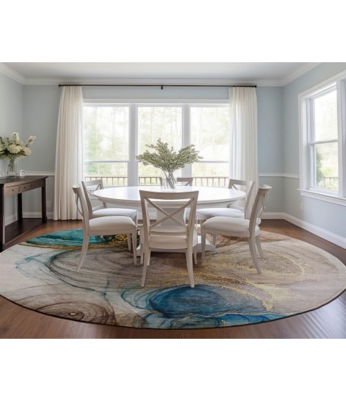 Chantille ACN513 Beige 8' x 8' Rug