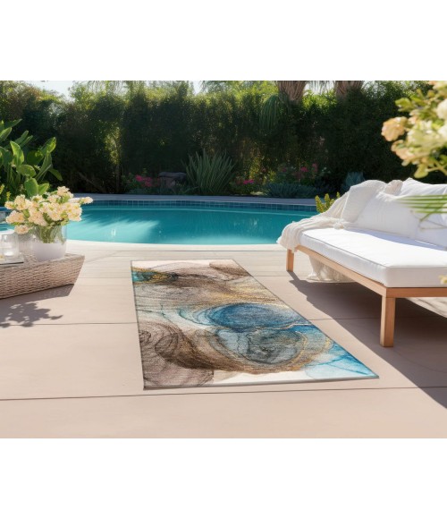 Chantille ACN513 Beige 2'3" x 7'6" Rug