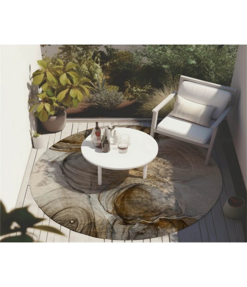 Chantille ACN513 Brown 8' x 8' Rug