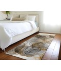 Chantille ACN513 Brown 2'3" x 7'6" Rug