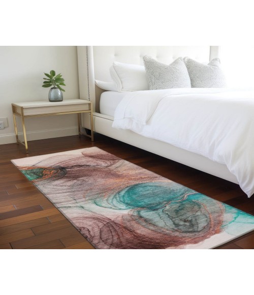 Chantille ACN513 Burgundy 2'3" x 7'6" Rug