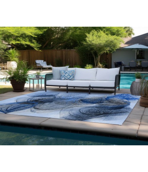 Chantille ACN513 Navy 8' x 10' Rug