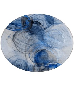 Addison Chantille ACN513 Navy 8 ft. x 8 ft. Round Rug