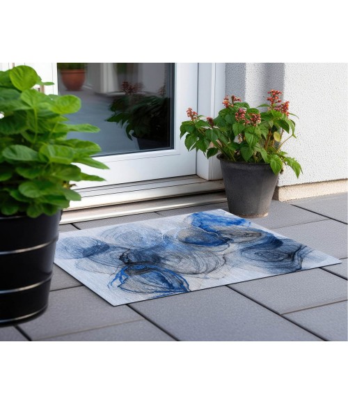 Chantille ACN513 Navy 1'8" x 2'6" Rug