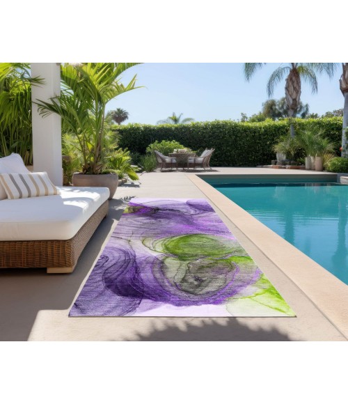 Chantille ACN513 Purple 2'3" x 7'6" Rug