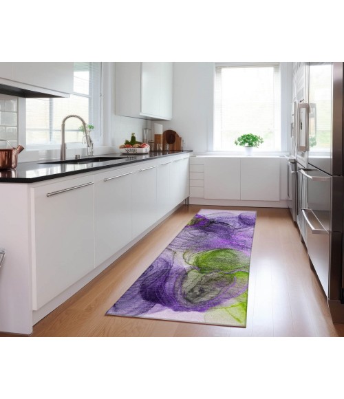 Chantille ACN513 Purple 2'3" x 7'6" Rug