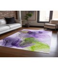 Chantille ACN513 Purple 3' x 5' Rug