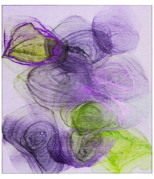 Chantille ACN513 Purple 3' x 5' Rug