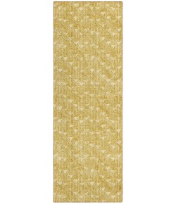 Addison Chantille ACN514 Gold 2 ft. 3 in. x 7 ft. 6 in. Runner Rug