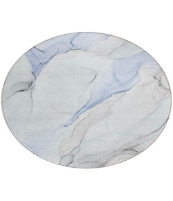 Addison Chantille ACN515 Blue 8 ft. x 8 ft. Round Rug