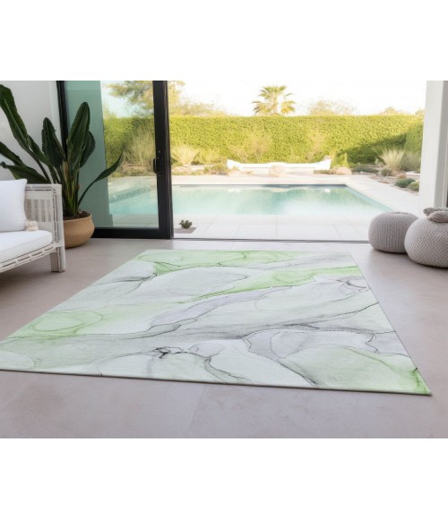 Chantille ACN515 Green 5' x 7'6" Rug