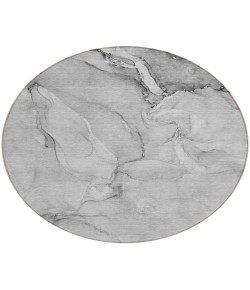 Addison Chantille ACN516 Gray 8 ft. x 8 ft. Round Rug