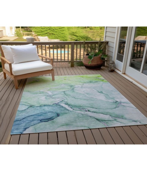Chantille ACN516 Green 5' x 7'6" Rug