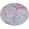 Addison Chantille ACN516 Purple 8 ft. x 8 ft. Round Rug