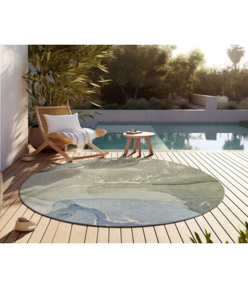 Chantille ACN517 Blue 8' x 8' Rug