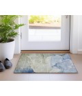 Chantille ACN517 Blue 1'8" x 2'6" Rug