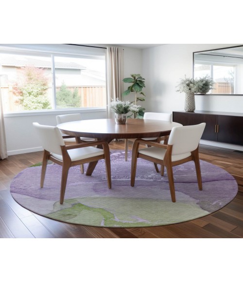 Chantille ACN517 Purple 8' x 8' Rug