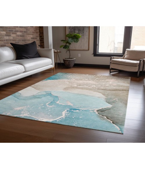 Chantille ACN517 Teal 8' x 10' Rug