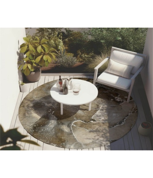 Chantille ACN518 Brown 8' x 8' Rug