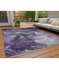 Chantille ACN518 Purple 3' x 5' Rug