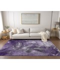 Chantille ACN518 Purple 3' x 5' Rug
